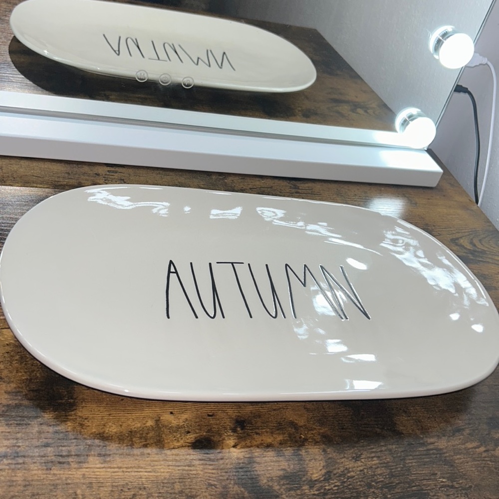 Rae Dunn “autumn” serving tray